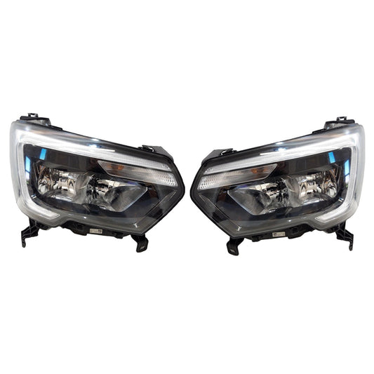 Pair Headlights w/ DRL Suitable for Renault Master X62 2019-2025-0
