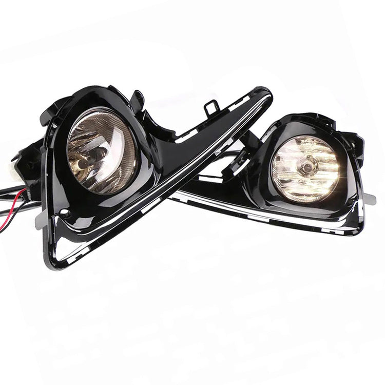 2x Front Grill Bumper Halogen Fog Lights Suitable For Toyota Yaris 2018-2019-0