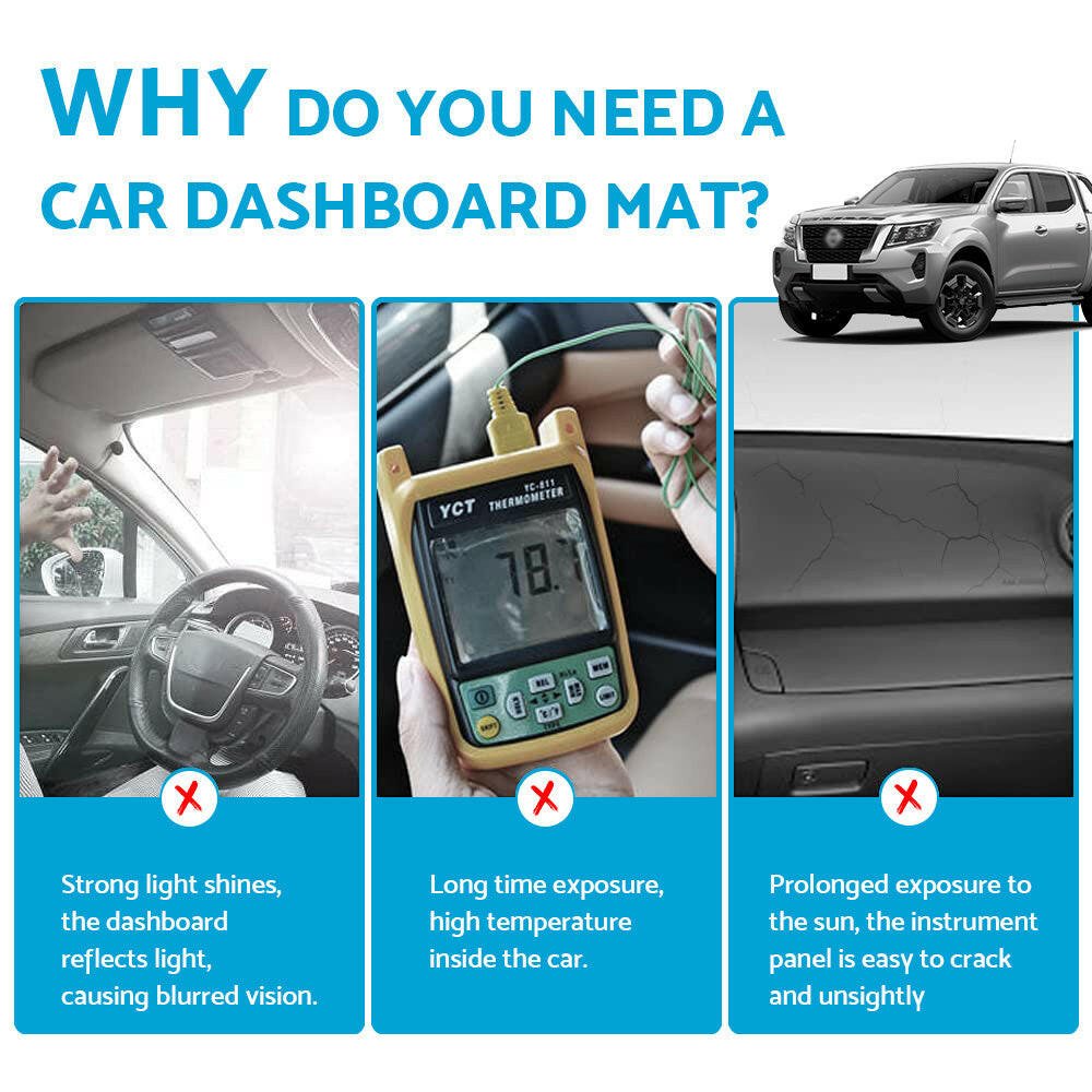 Car Dashboard Cover Dashmat Suitable For Mazda 6 M6 Ruyi 2006–2012 - Frazy's Auto Parts