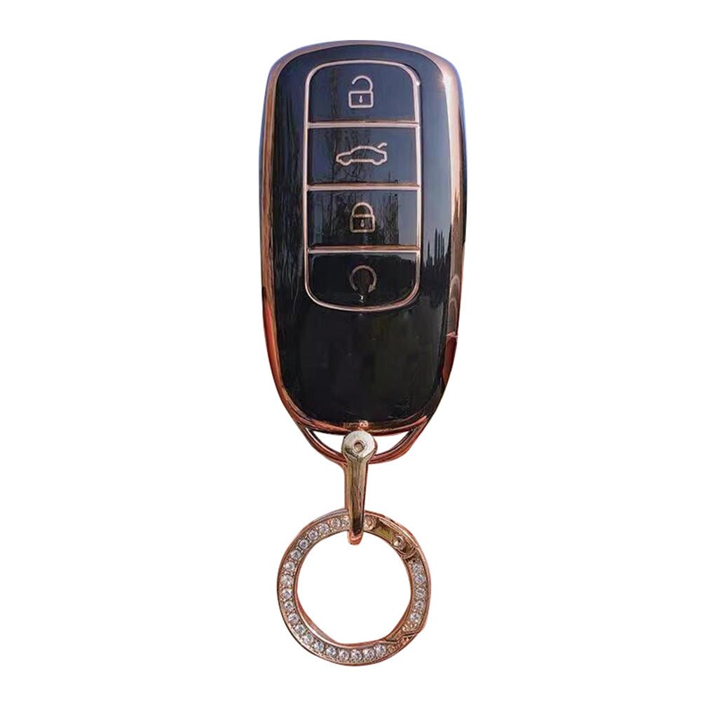 Car Remote Key Fob Case Cover Black TPU Suitable For Chery Omoda 5 - Frazy's Auto Parts