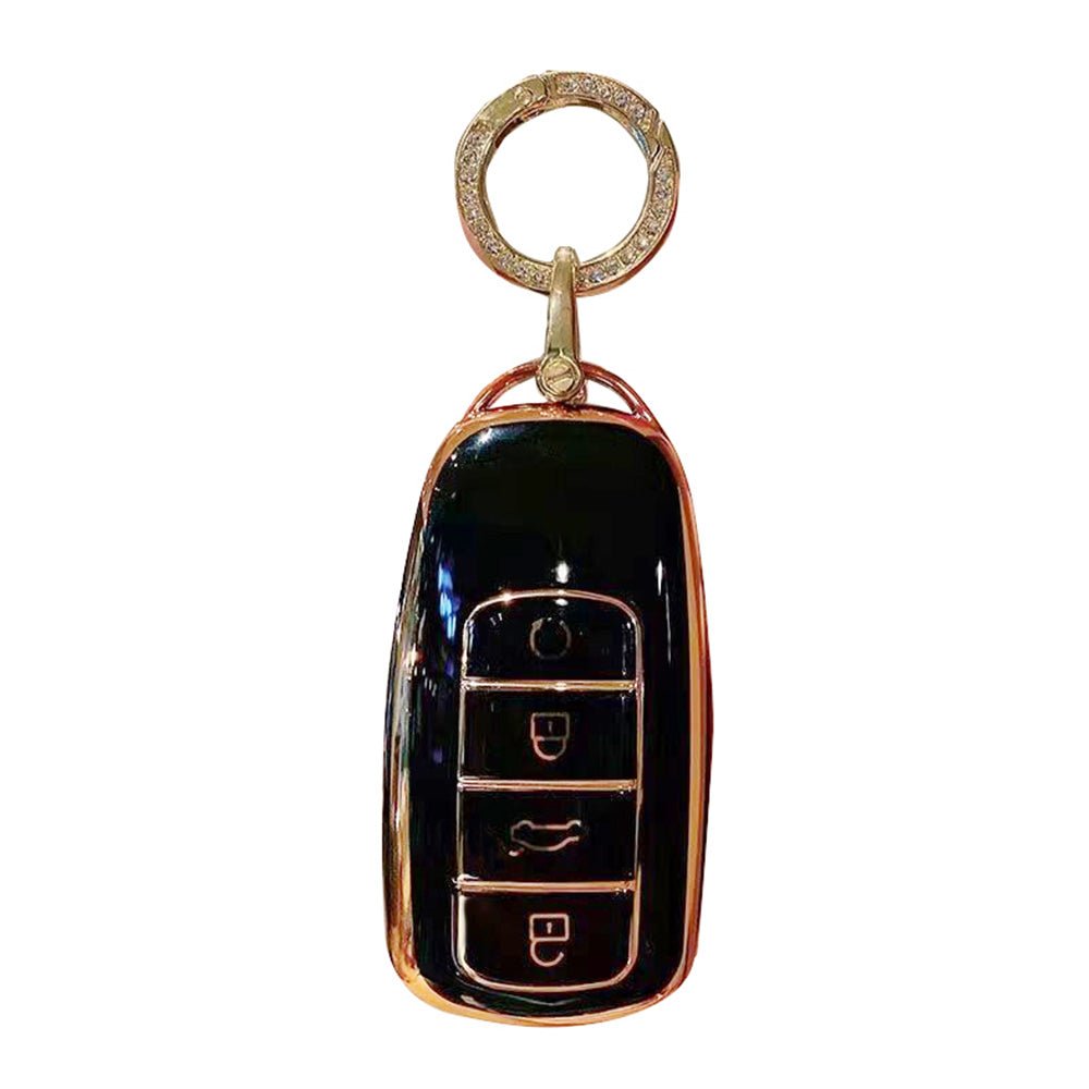 Car Remote Key Fob Case Cover Black TPU Suitable For Chery Omoda 5 - Frazy's Auto Parts