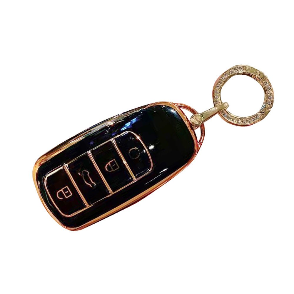 Car Remote Key Fob Case Cover Black TPU Suitable For Chery Omoda 5 - Frazy's Auto Parts