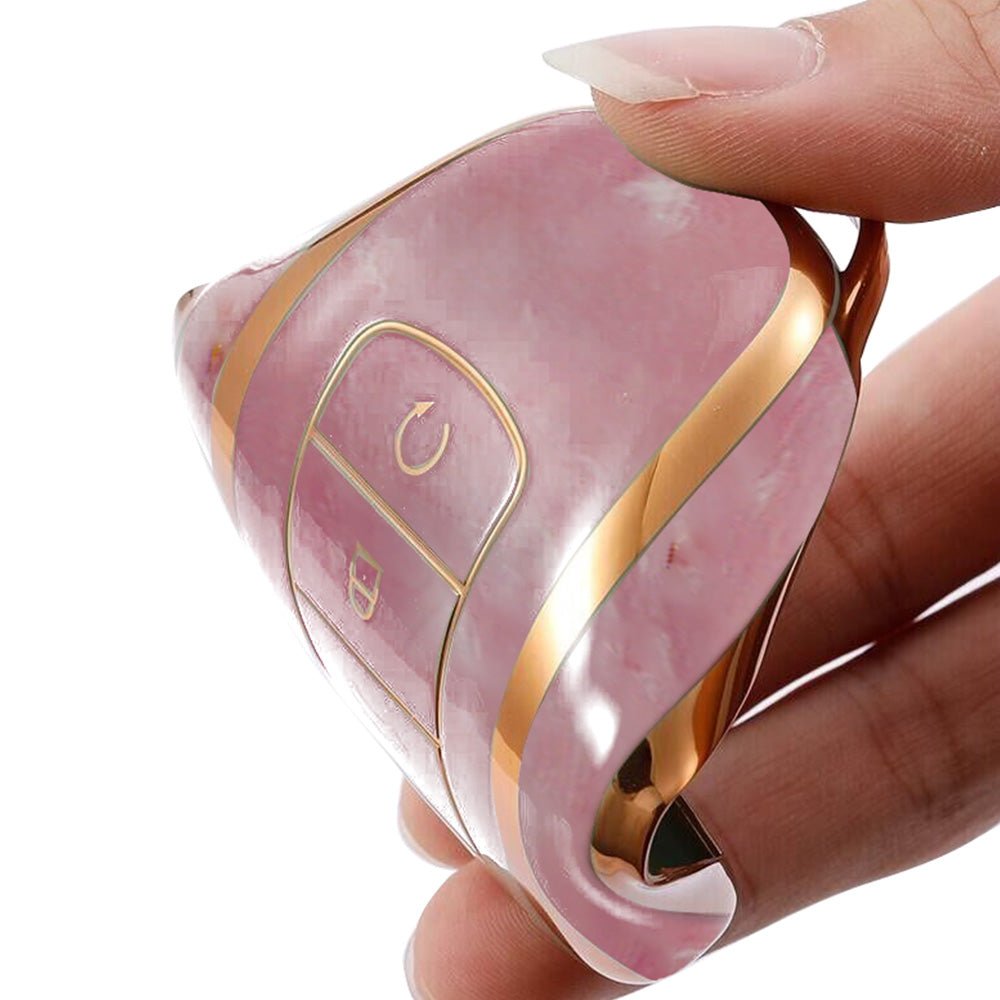 Car Remote Key Fob Case Cover TPU Pink Suitable For Chery Omoda 5 - Frazy's Auto Parts