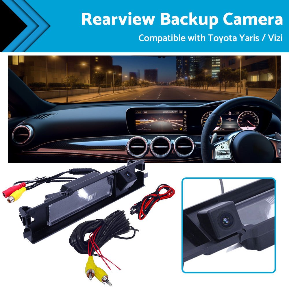 Car Reverse Rear View Backup Camera Suitable for Toyota Yaris Vizi 2006 - 2012 - Frazy's Auto Parts