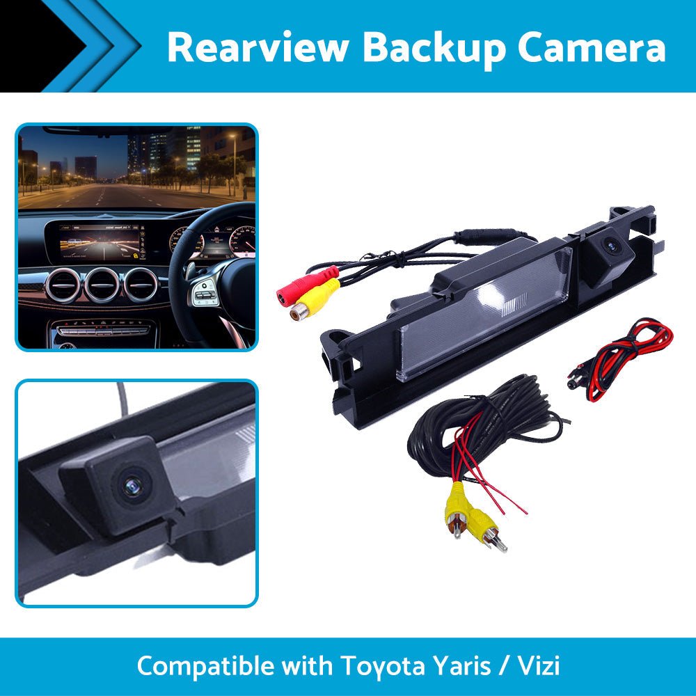 Car Reverse Rear View Backup Camera Suitable for Toyota Yaris Vizi 2006 - 2012 - Frazy's Auto Parts