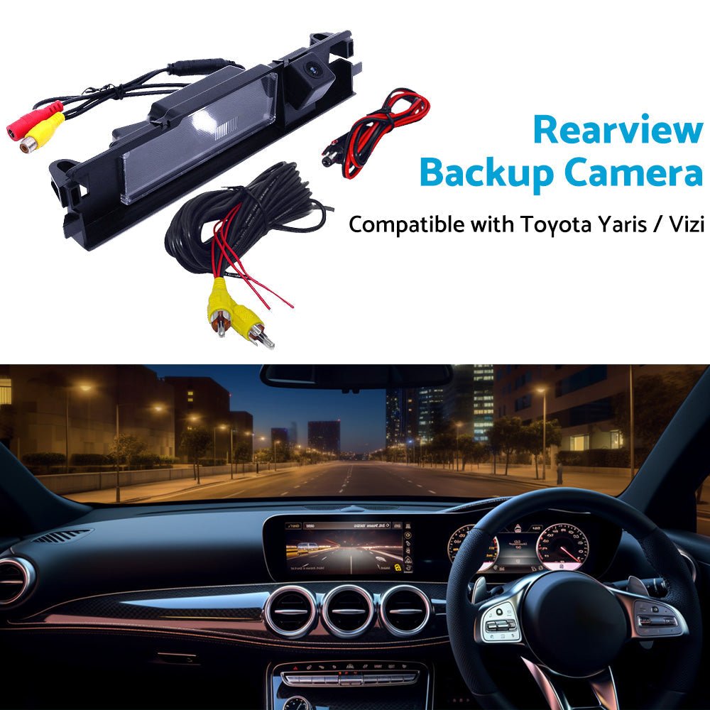 Car Reverse Rear View Backup Camera Suitable for Toyota Yaris Vizi 2006 - 2012 - Frazy's Auto Parts