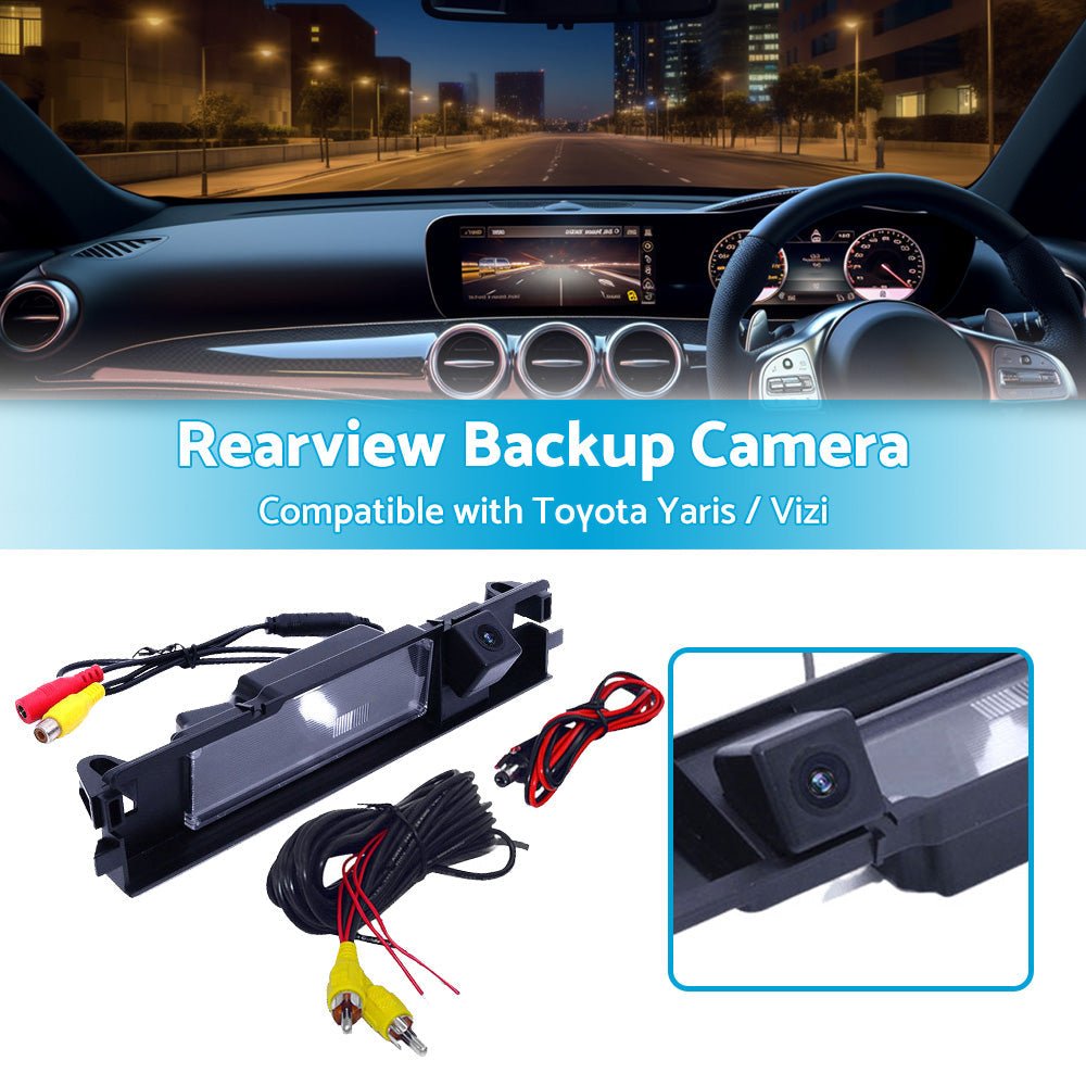 Car Reverse Rear View Backup Camera Suitable for Toyota Yaris Vizi 2006 - 2012 - Frazy's Auto Parts