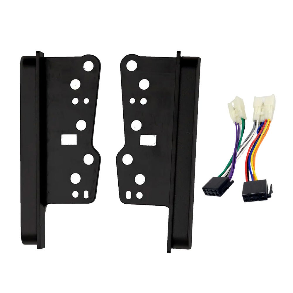 Car Stereo Double Din Dash Facia Fascia Kit With ISO Wiring Harness Suitable For Toyota - Frazy's Auto Parts