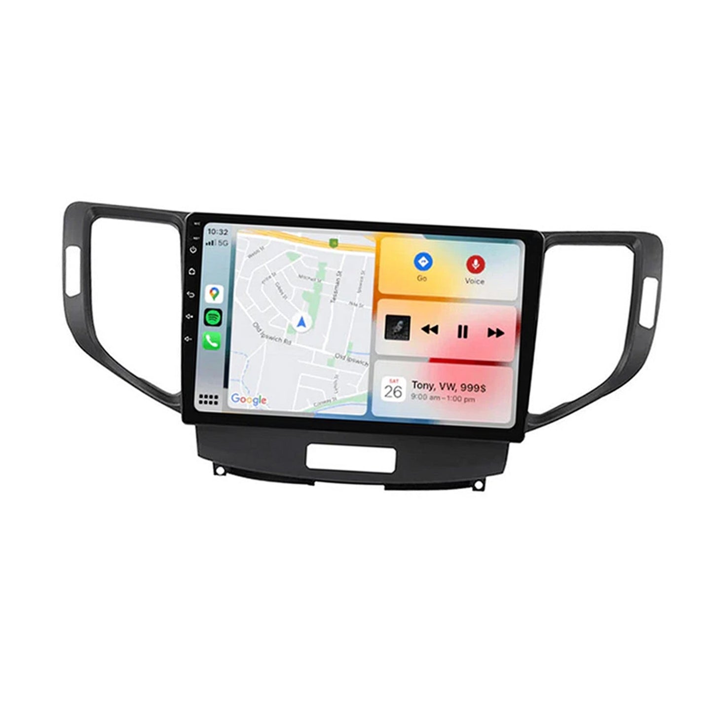 Car Stereo Head Unit Android 13 Carplay GPS Suitable for Honda Accord Euro 08 - 15 - Frazy's Auto Parts