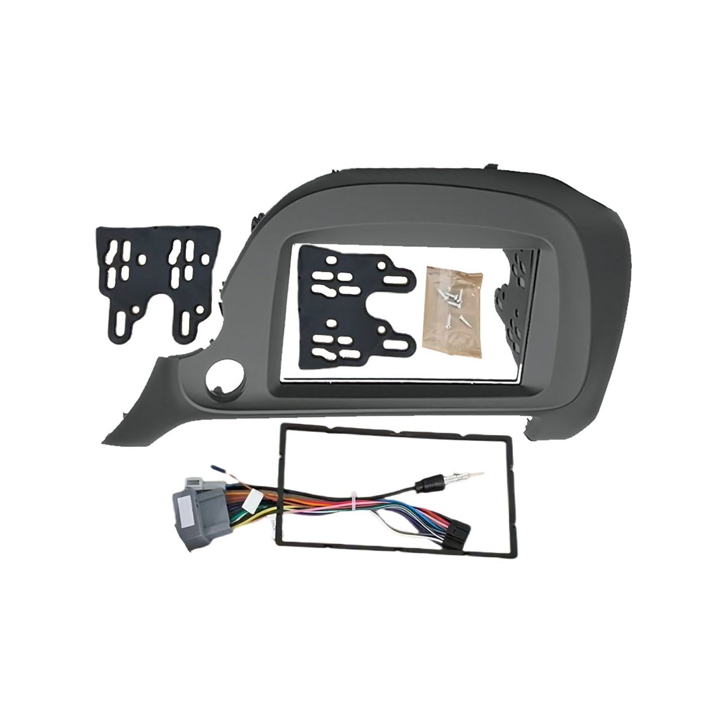 Car Stereo Radio Dash Panel Trim w/ Adapter Suitable For Honda Jazz 2008 - 2013 - Frazy's Auto Parts