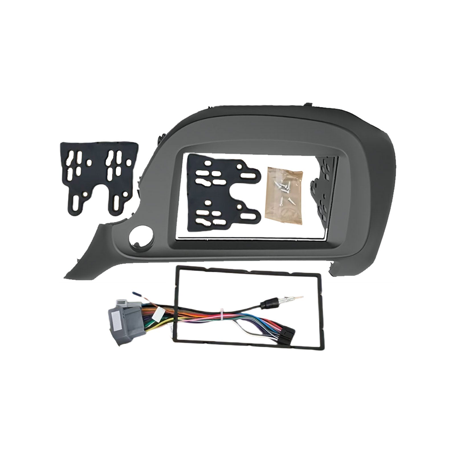 Car Stereo Radio Dash Panel Trim w/ Adapter Suitable For Honda Jazz 2008 - 2013 - Frazy's Auto Parts