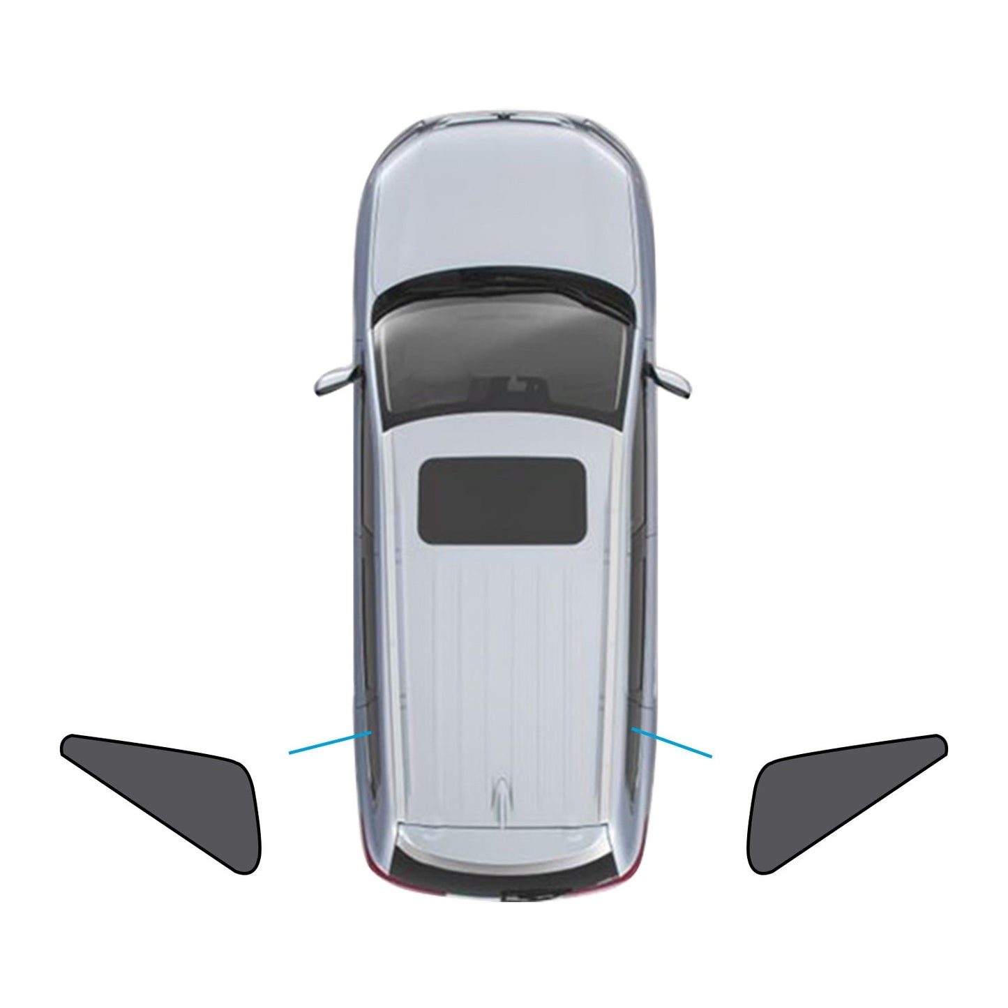 Car Window Magnetic Mesh Sun Blind Shades Suitable For Lexus NX Series 2014 - 2021 - Frazy's Auto Parts