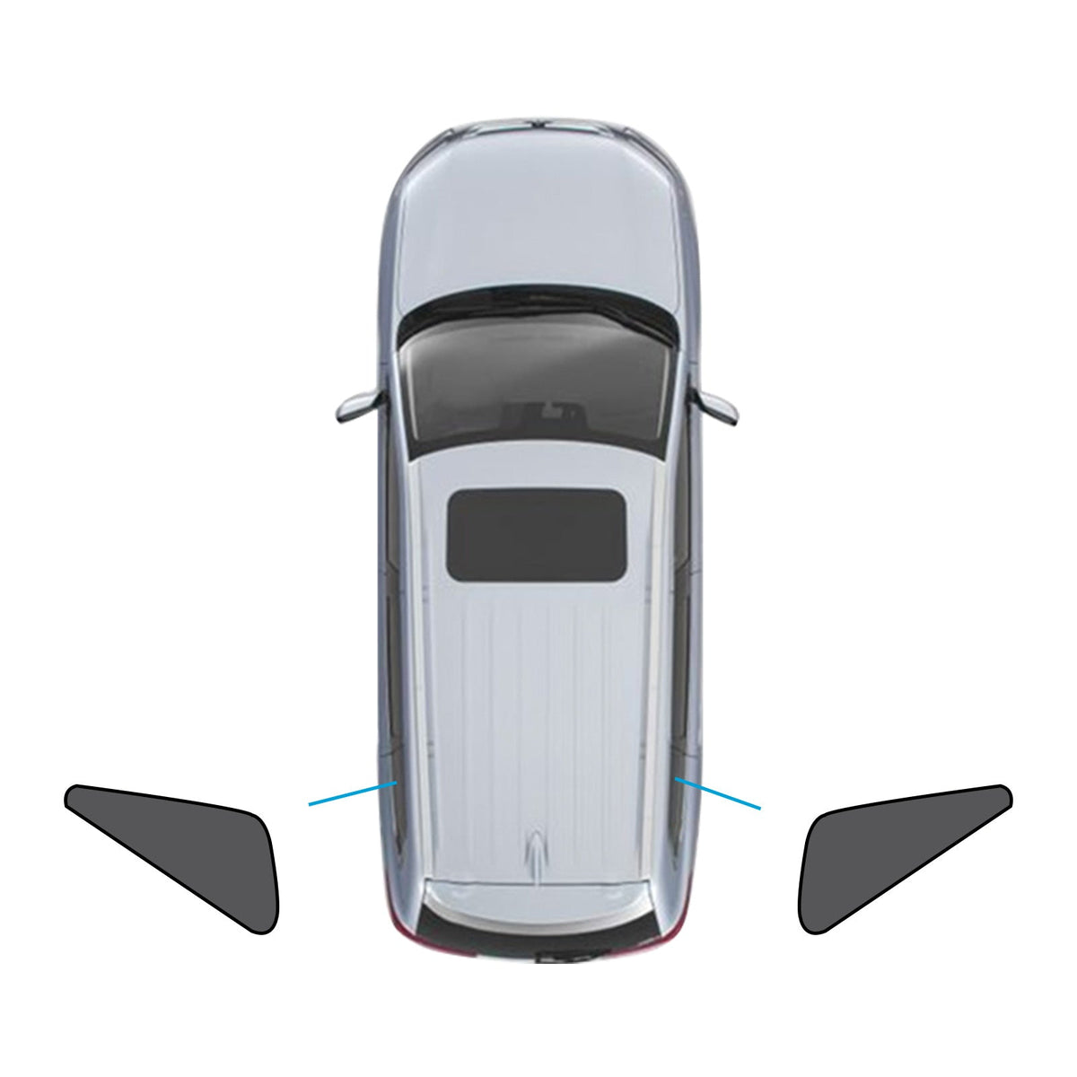 Car Window Magnetic Mesh Sun Blind Shades Suitable For Lexus NX Series 2014 - 2021 - Frazy's Auto Parts
