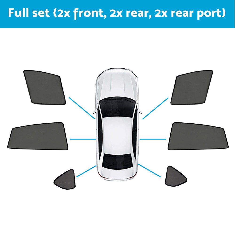 Car Window Magnetic Mesh Sun Shade Suitable For Toyota RAV4 40 Series - Frazy's Auto Parts