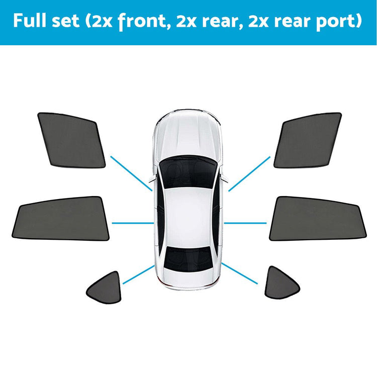 Car Window Magnetic Mesh Sun Shade Suitable For Toyota RAV4 40 Series - Frazy's Auto Parts