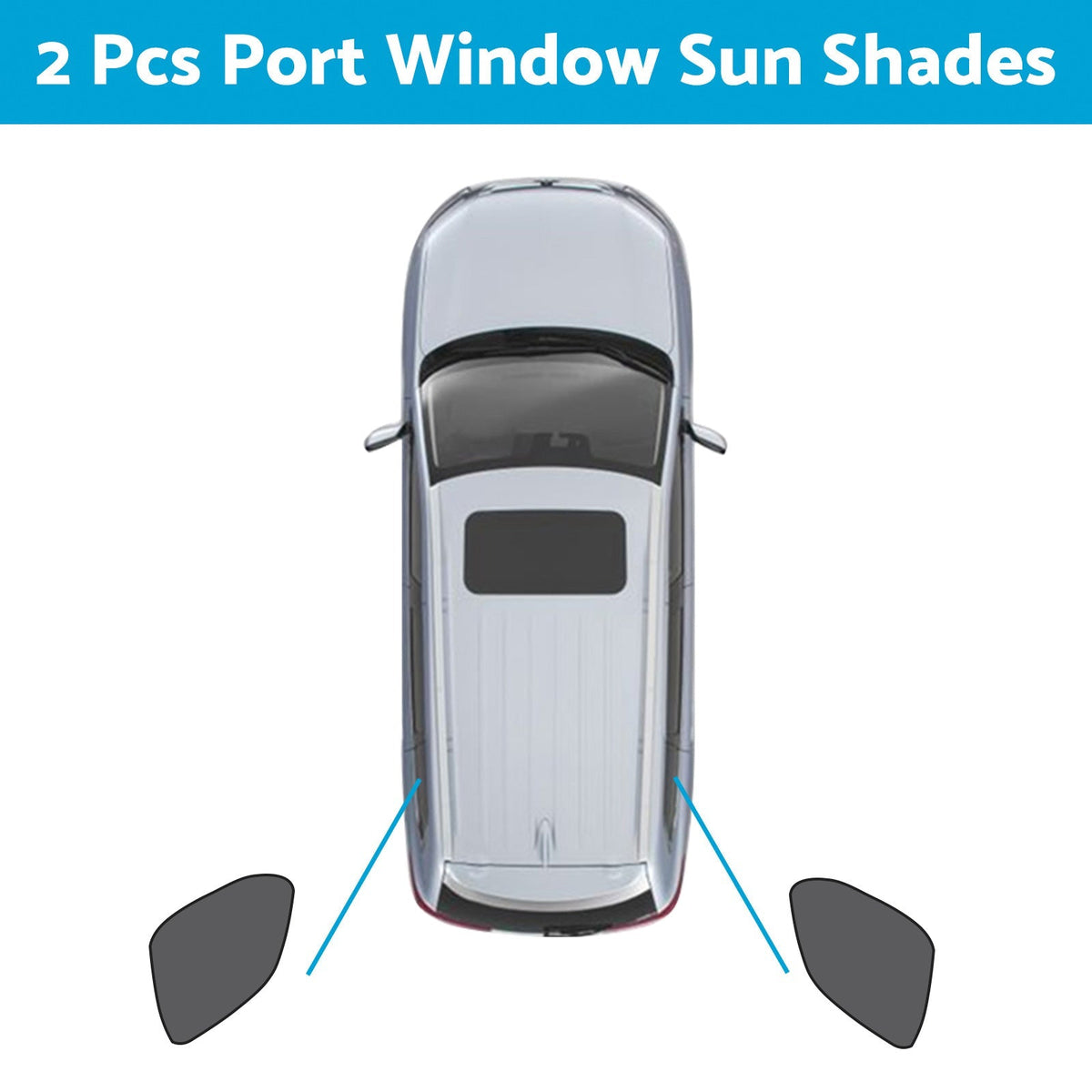 Car Window Magnetic Mesh Sun Shades Suitable For Mitsubishi Outlander 2021 - 2023 - Frazy's Auto Parts