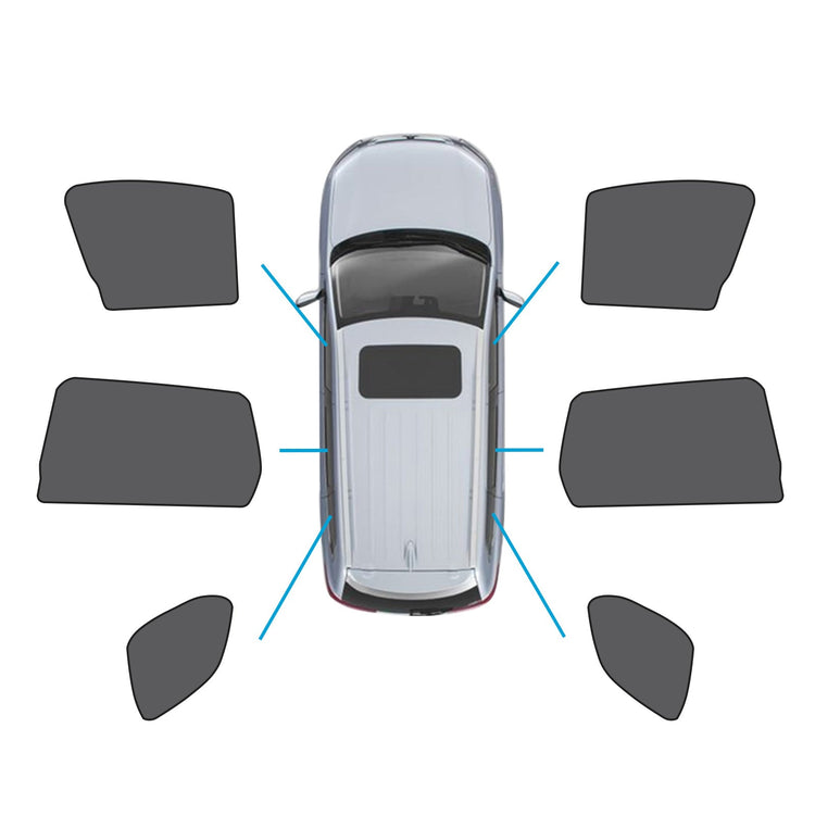 Car Window Magnetic Mesh Sun Shades Suitable For Mitsubishi Outlander 2021 - 2023 - Frazy's Auto Parts