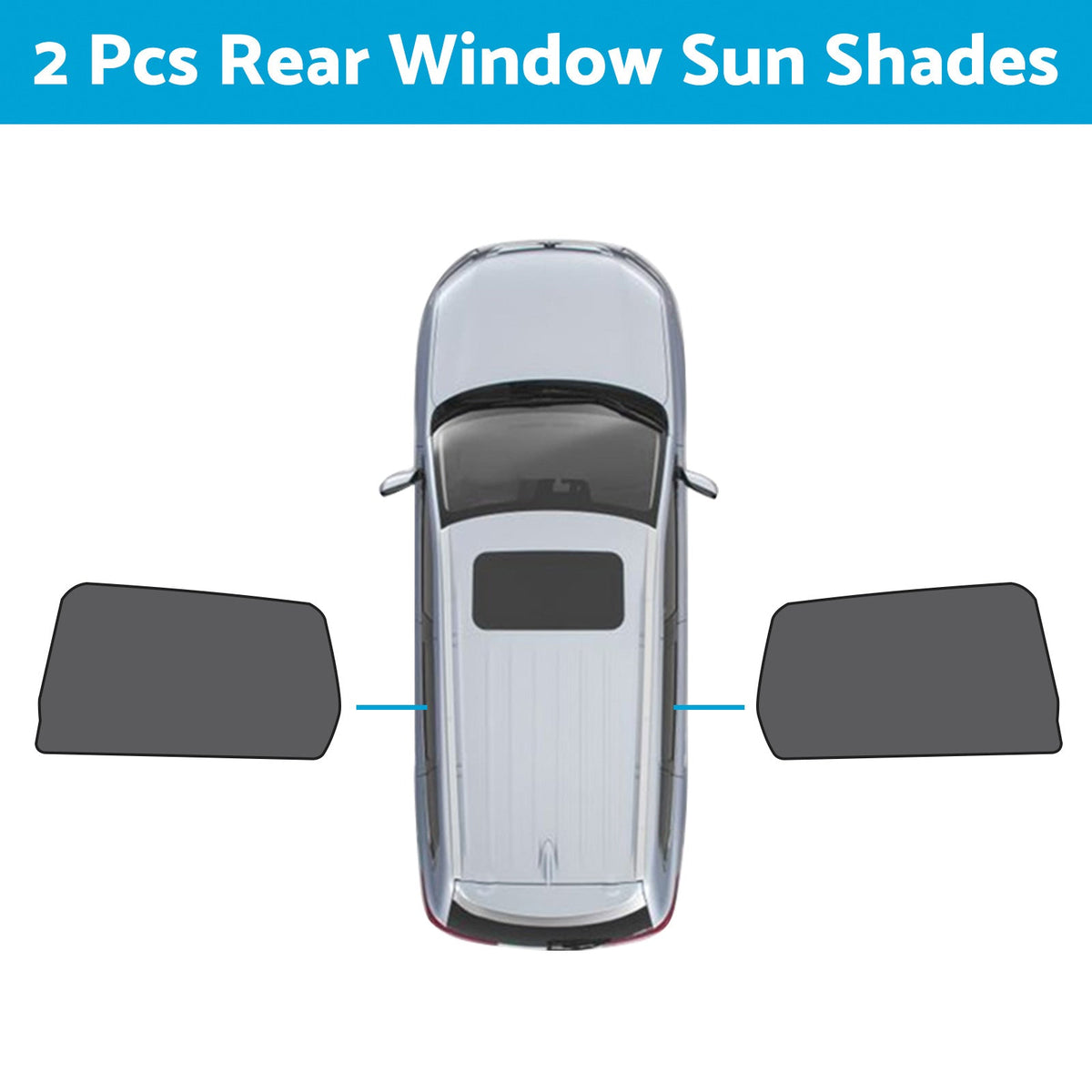 Car Window Magnetic Mesh Sun Shades Suitable For Mitsubishi Outlander 2021 - 2023 - Frazy's Auto Parts