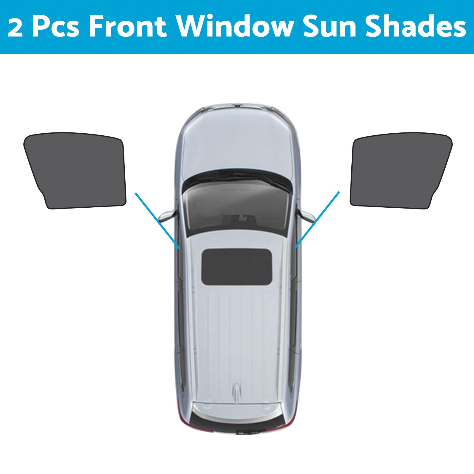Car Window Magnetic Mesh Sun Shades Suitable For Mitsubishi Outlander 2021 - 2023 - Frazy's Auto Parts