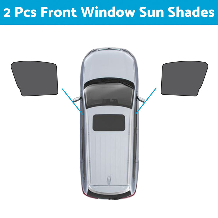 Car Window Magnetic Mesh Sun Shades Suitable For Mitsubishi Outlander 2021 - 2023 - Frazy's Auto Parts