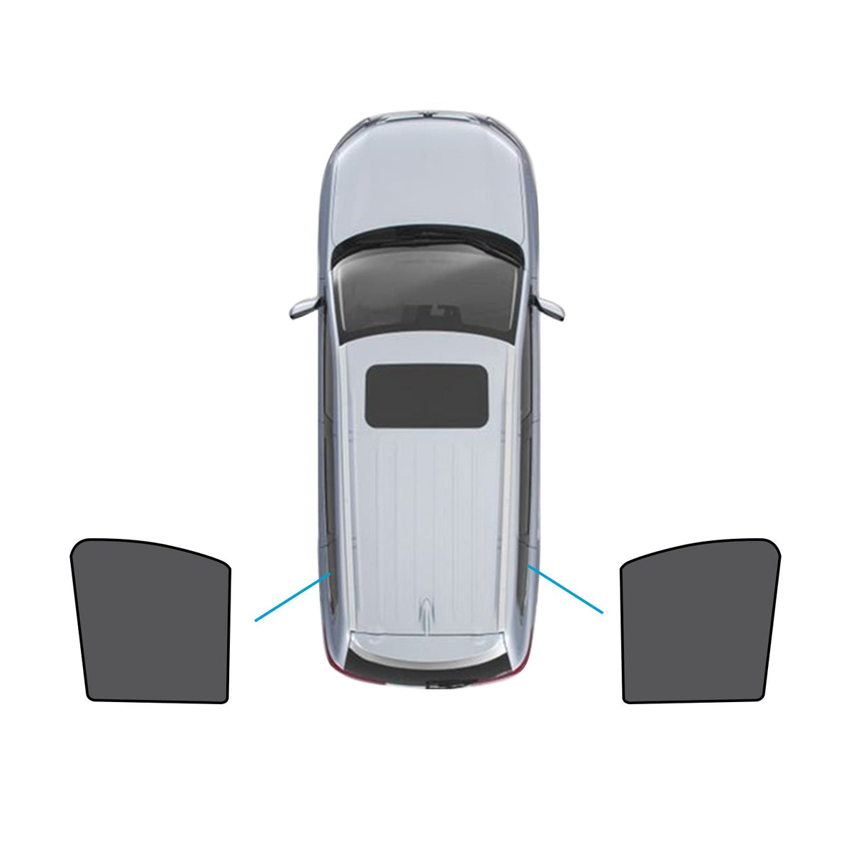 Car Window Shades Suitable For LDV G10 2014 - Present UVB & UVA Protection - Frazy's Auto Parts