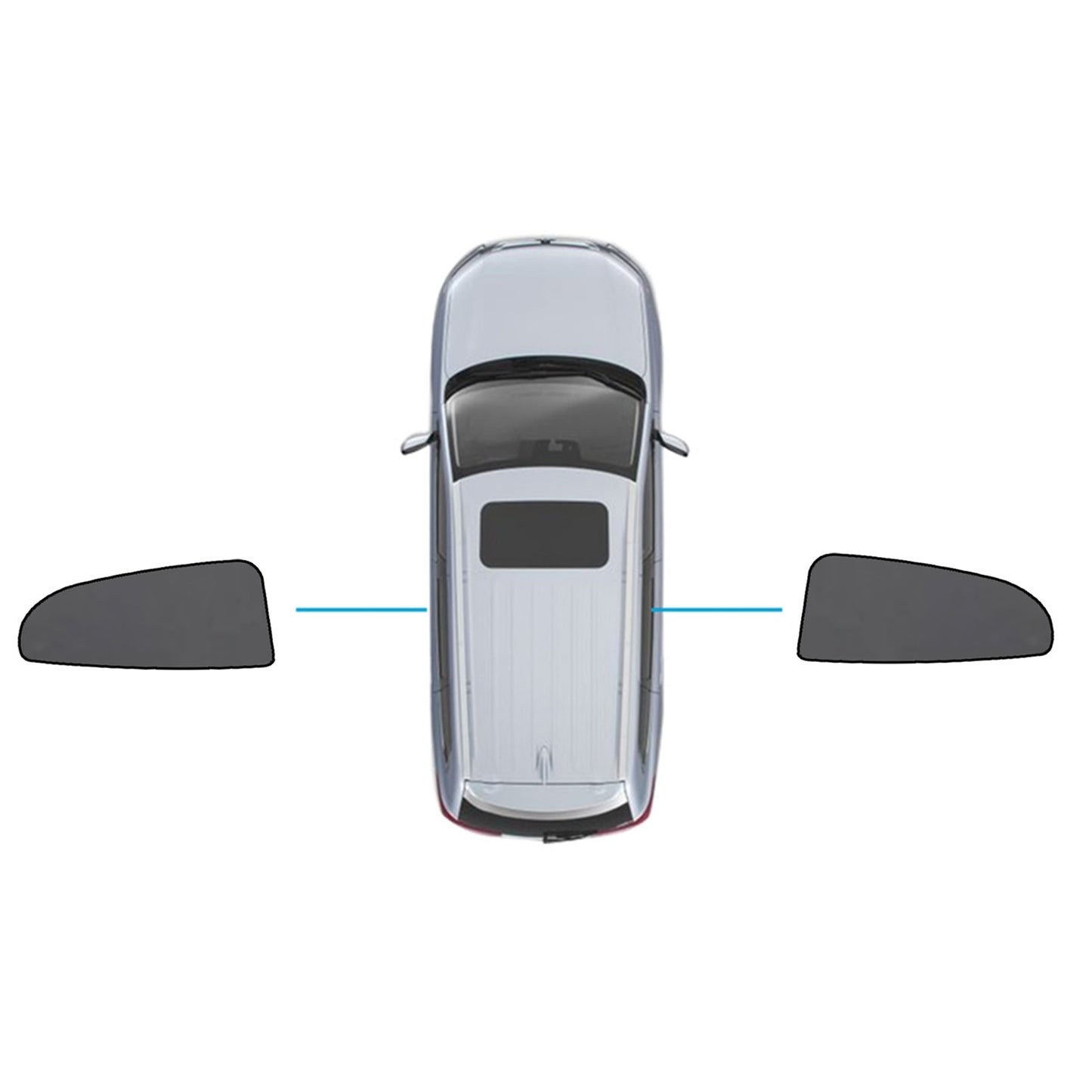 Car Window Sun Blind Suitable for Mercedes Benz GLA Class 2014 - 2019 Magnetic - Frazy's Auto Parts