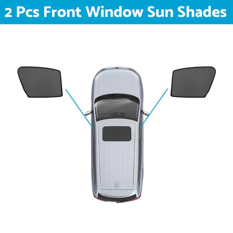 Car Window Sun Shade Magnetic Mesh Suitable For Mitsubishi Outlander 2013 - 2022 - Frazy's Auto Parts