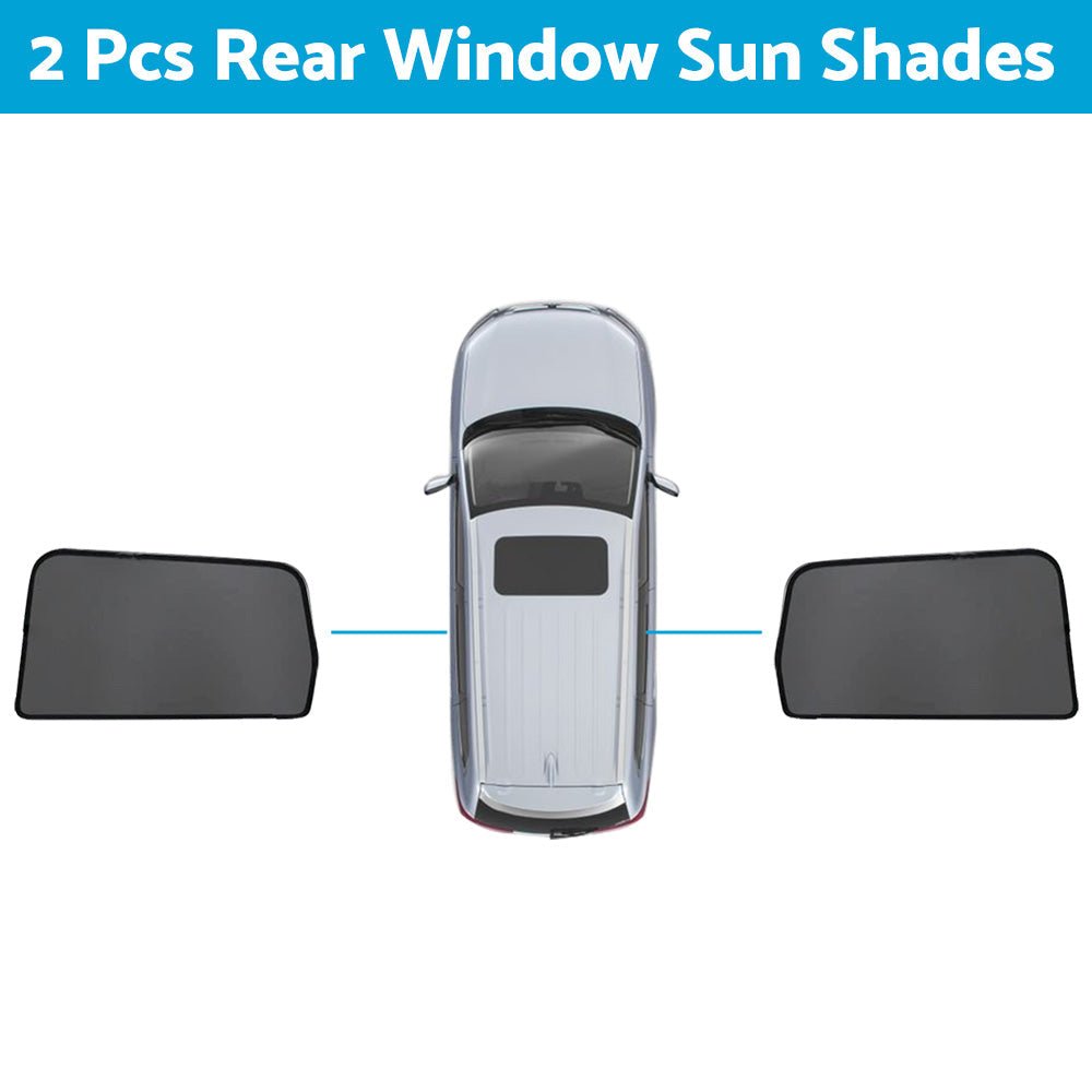 Car Window Sun Shade Magnetic Mesh Suitable For Mitsubishi Outlander 2013 - 2022 - Frazy's Auto Parts