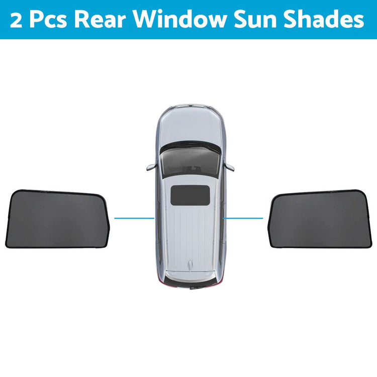 Car Window Sun Shade Magnetic Mesh Suitable For Mitsubishi Outlander 2013 - 2022 - Frazy's Auto Parts