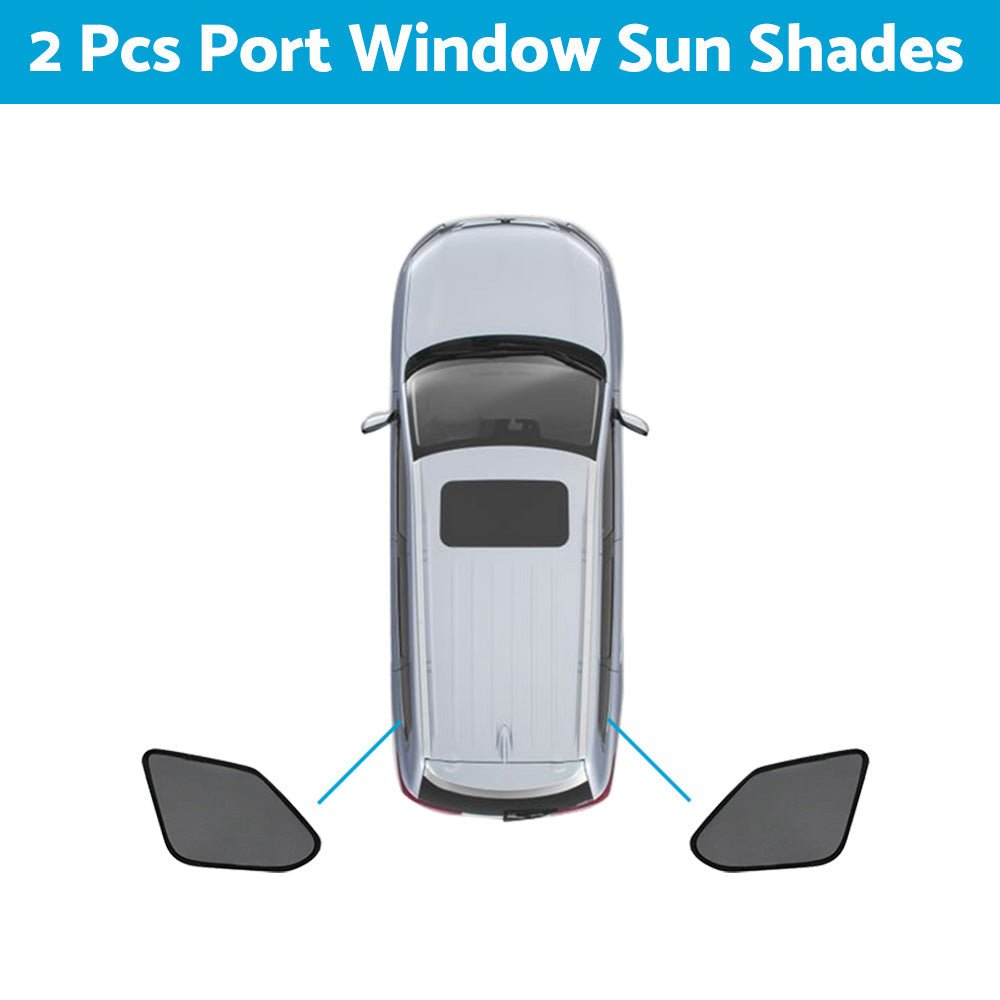 Car Window Sun Shade Magnetic Mesh Suitable For Mitsubishi Outlander 2013 - 2022 - Frazy's Auto Parts