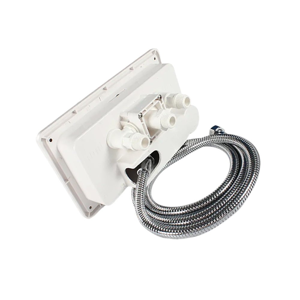 Caravan RV Shower Box Kit External with Lock Exterior Camper Trailer Boat Marine - Frazy's Auto Parts
