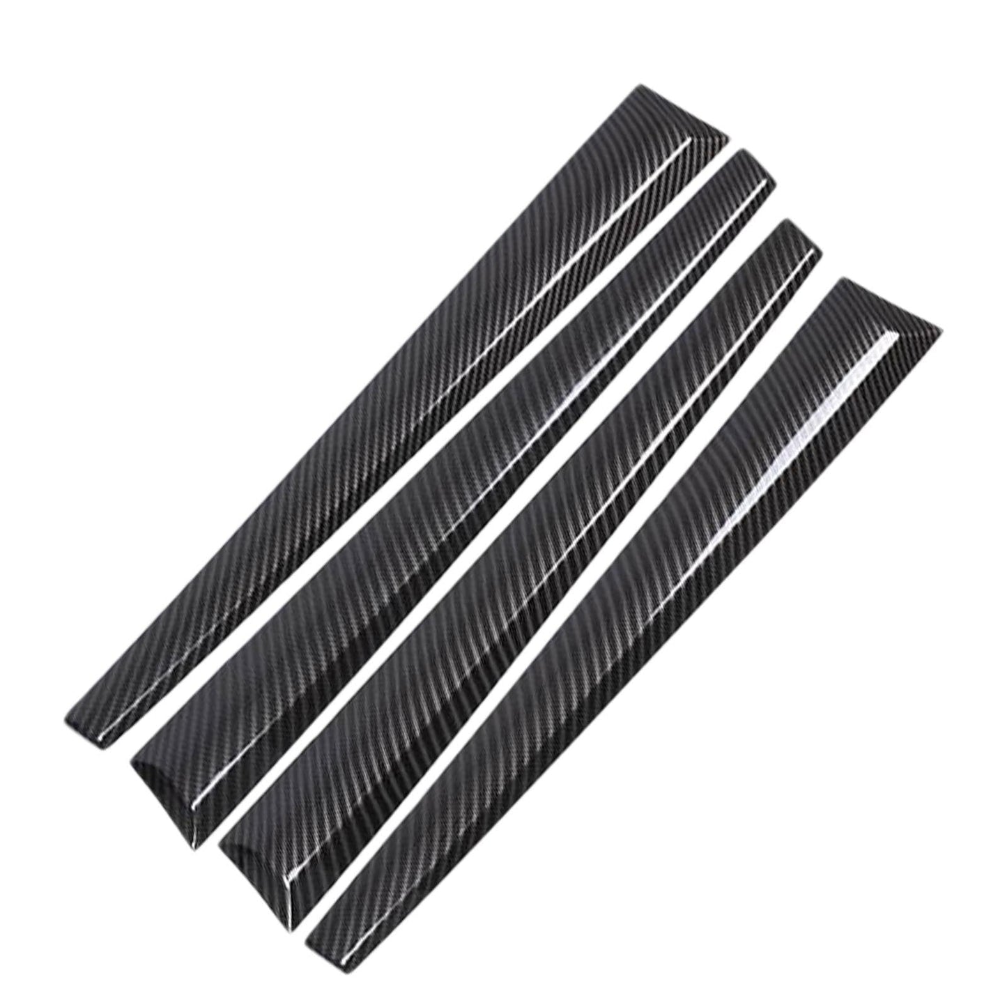 Carbon ABS Interior Door Panel Cover Trim 4x Suitable For Toyota Hilux 2015 - 2021 - Frazy's Auto Parts