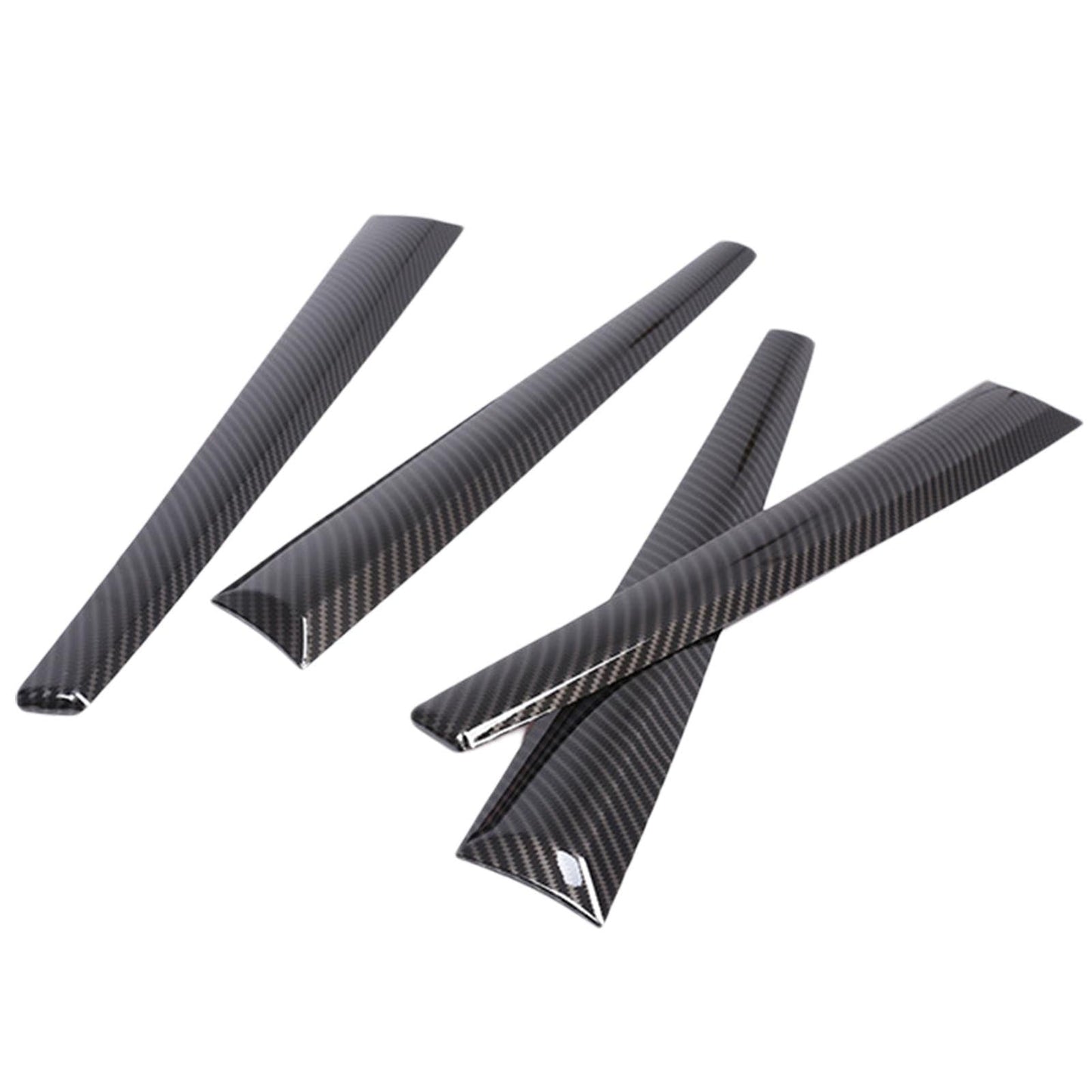 Carbon ABS Interior Door Panel Cover Trim 4x Suitable For Toyota Hilux 2015 - 2021 - Frazy's Auto Parts