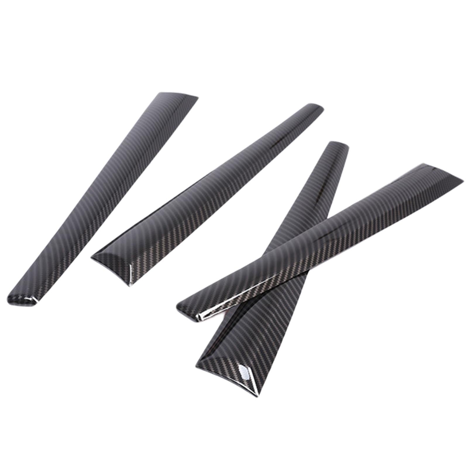 Carbon ABS Interior Door Panel Cover Trim 4x Suitable For Toyota Hilux 2015 - 2021 - Frazy's Auto Parts