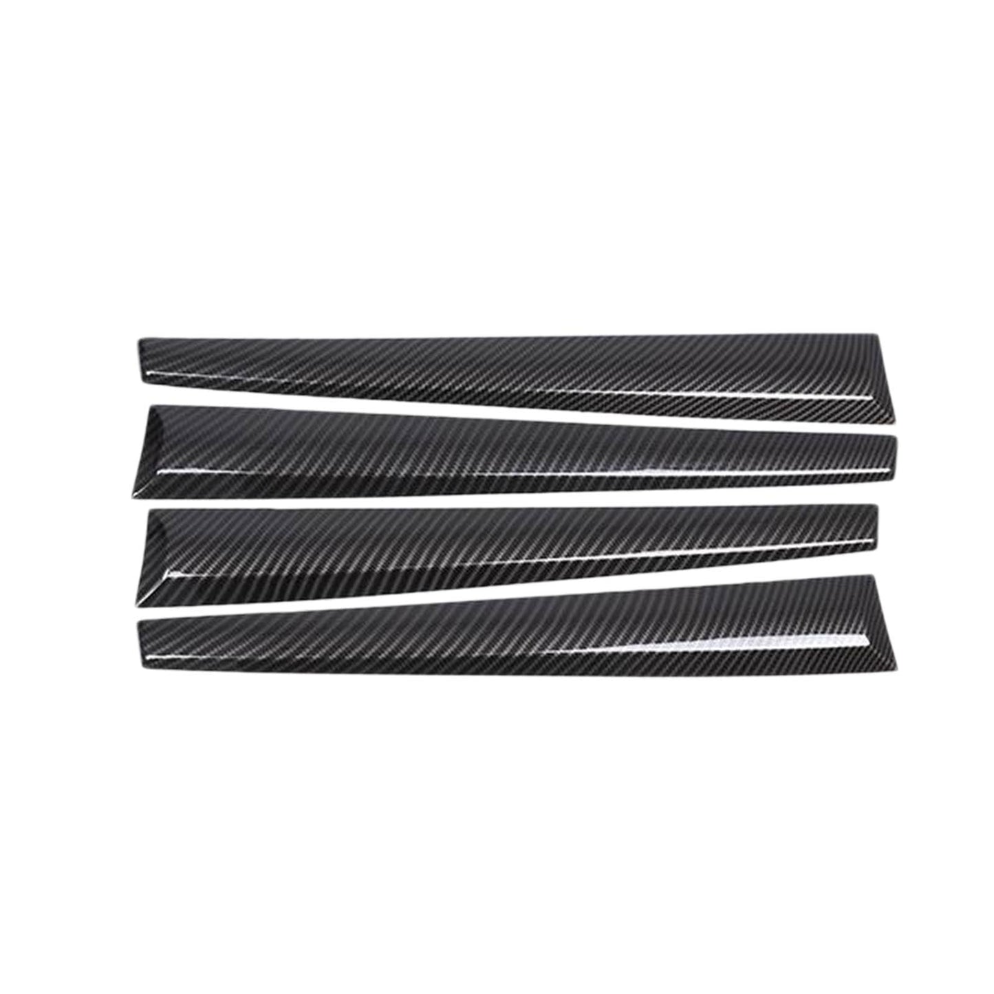 Carbon ABS Interior Door Panel Cover Trim 4x Suitable For Toyota Hilux 2015 - 2021 - Frazy's Auto Parts