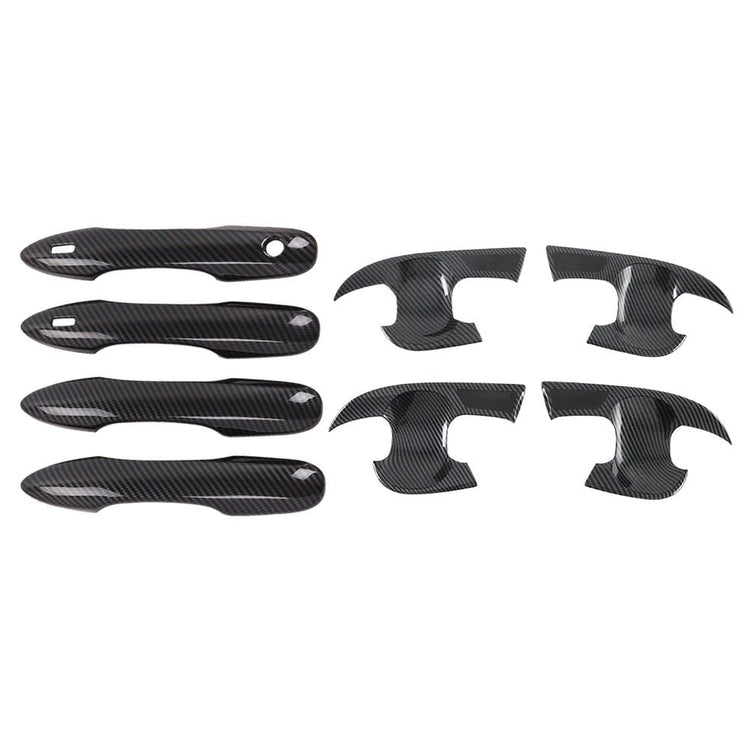 Carbon Fiber Door Handle Cover and Bowl Cup Surround Kit Suitable For Toyota Camry - Frazy's Auto Parts
