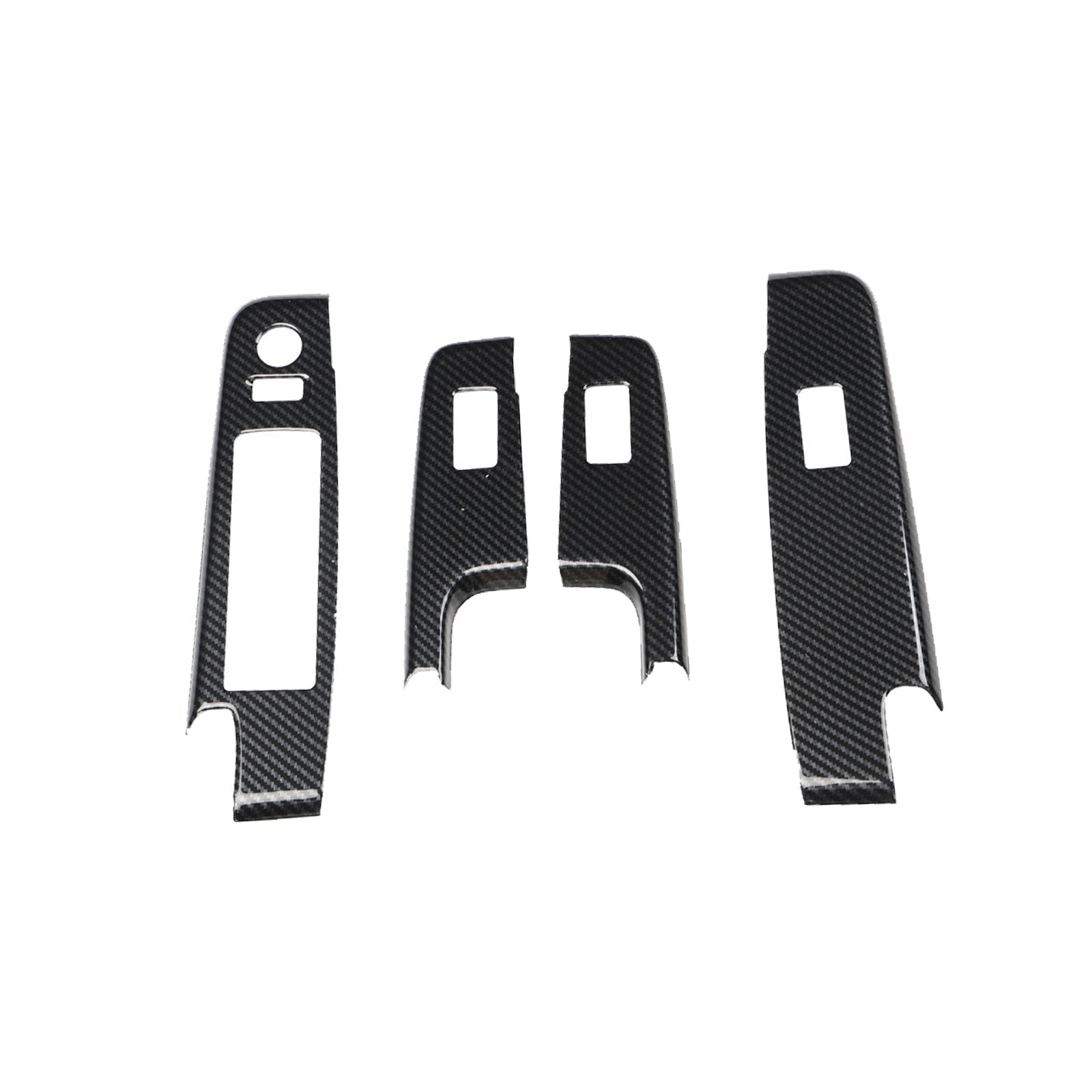 Carbon Fiber Pattern Window Lift Trim Suitable For Isuzu D - Max / Dmax 2021 - 2023 - Frazy's Auto Parts