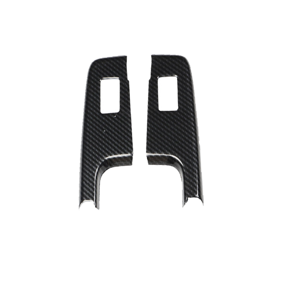 Carbon Fiber Pattern Window Lift Trim Suitable For Isuzu D - Max / Dmax 2021 - 2023 - Frazy's Auto Parts