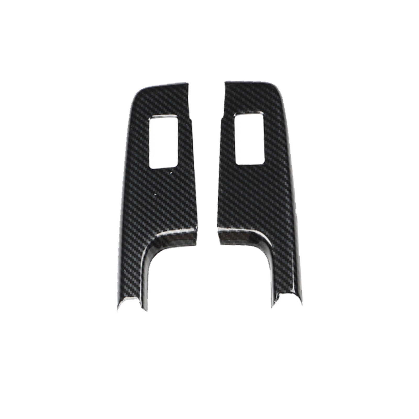 Carbon Fiber Pattern Window Lift Trim Suitable For Isuzu D - Max / Dmax 2021 - 2023 - Frazy's Auto Parts