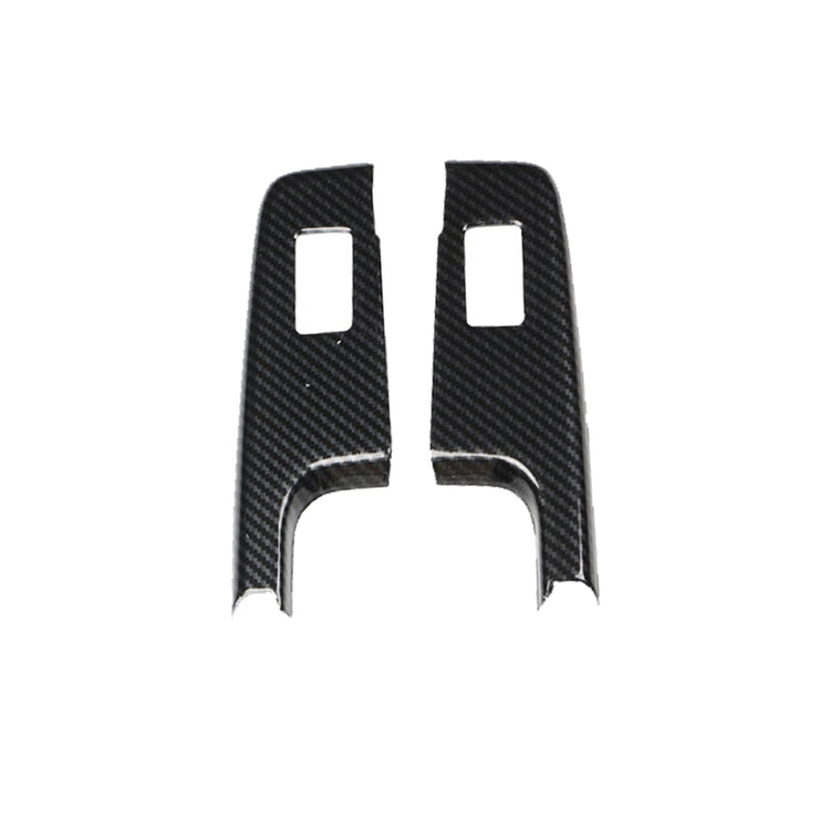 Carbon Fiber Pattern Window Lift Trim Suitable For Isuzu D - Max / Dmax 2021 - 2023 - Frazy's Auto Parts