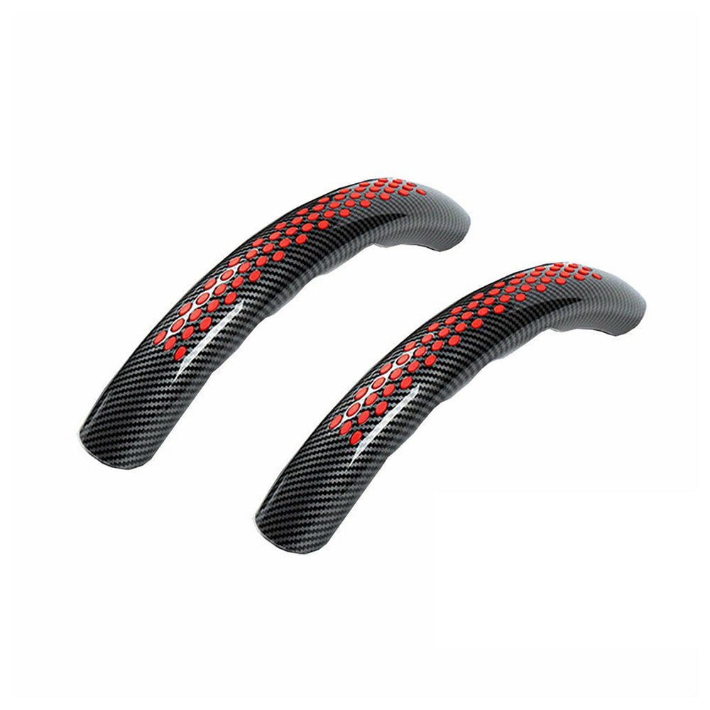 Carbon Fiber Steering Wheel Booster Cover Non Slip Universal Car Accessory - Frazy's Auto Parts