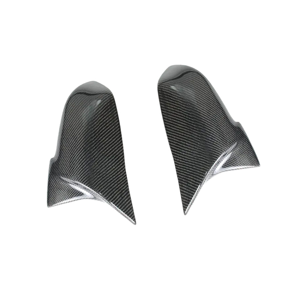 Carbon Fibre Side Mirror Cover Caps Suitable for BMW F20 F21 F22 Series 1 2 3 4 - Frazy's Auto Parts