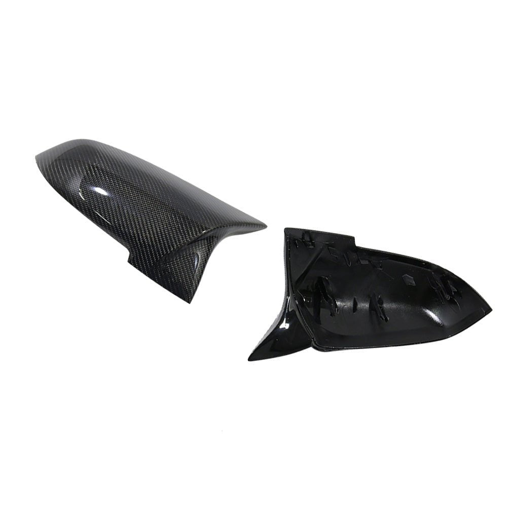 Carbon Fibre Side Mirror Cover Caps Suitable for BMW F20 F21 F22 Series 1 2 3 4 - Frazy's Auto Parts