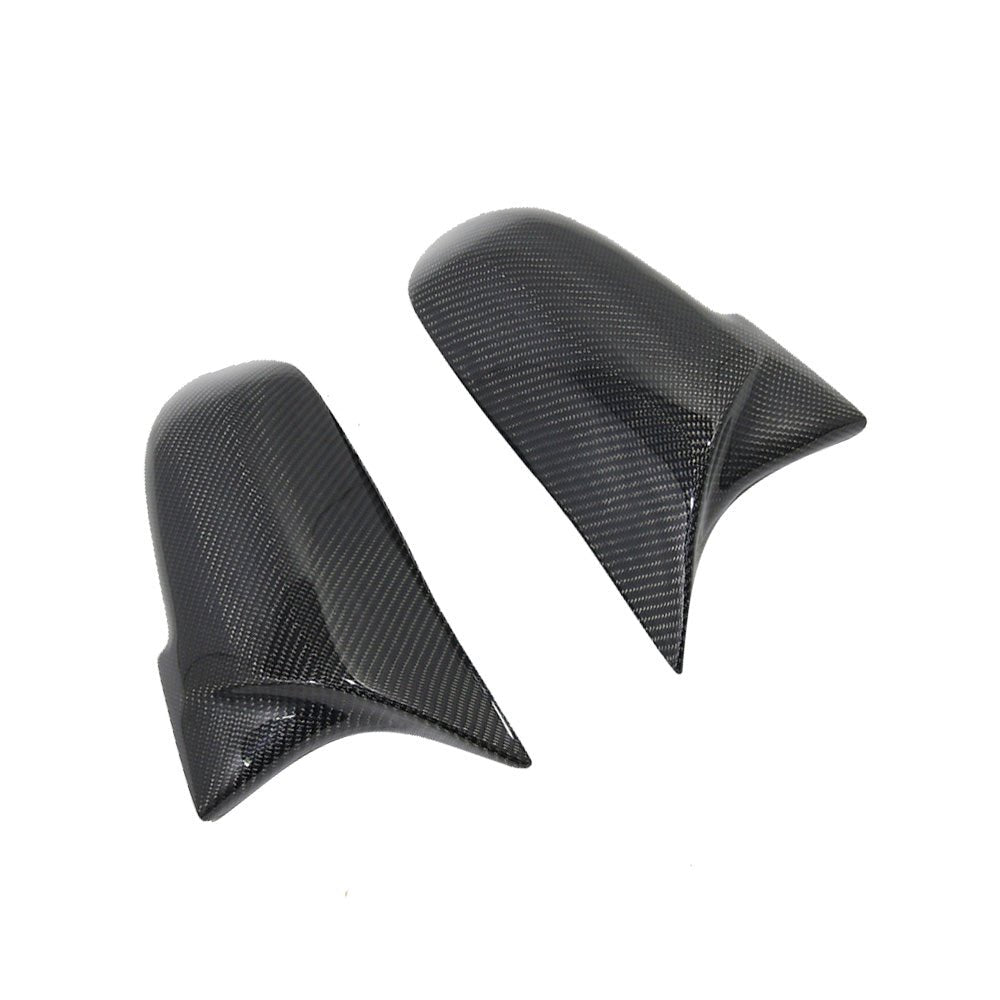 Carbon Fibre Side Mirror Cover Caps Suitable for BMW F20 F21 F22 Series 1 2 3 4 - Frazy's Auto Parts