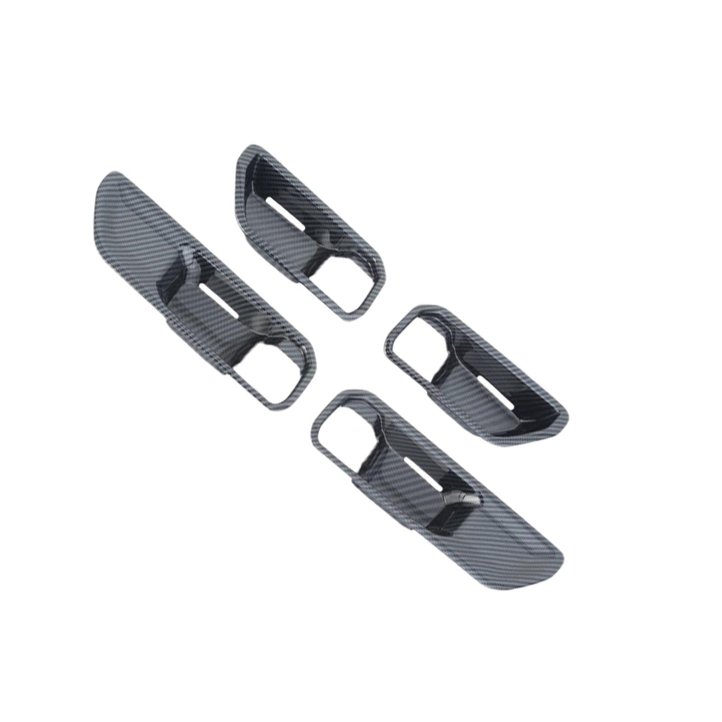 Carbon Inner Door Handle Bowl Cover Trim Suitable For Toyota Prado LC250 2024 - 2025 - Frazy's Auto Parts