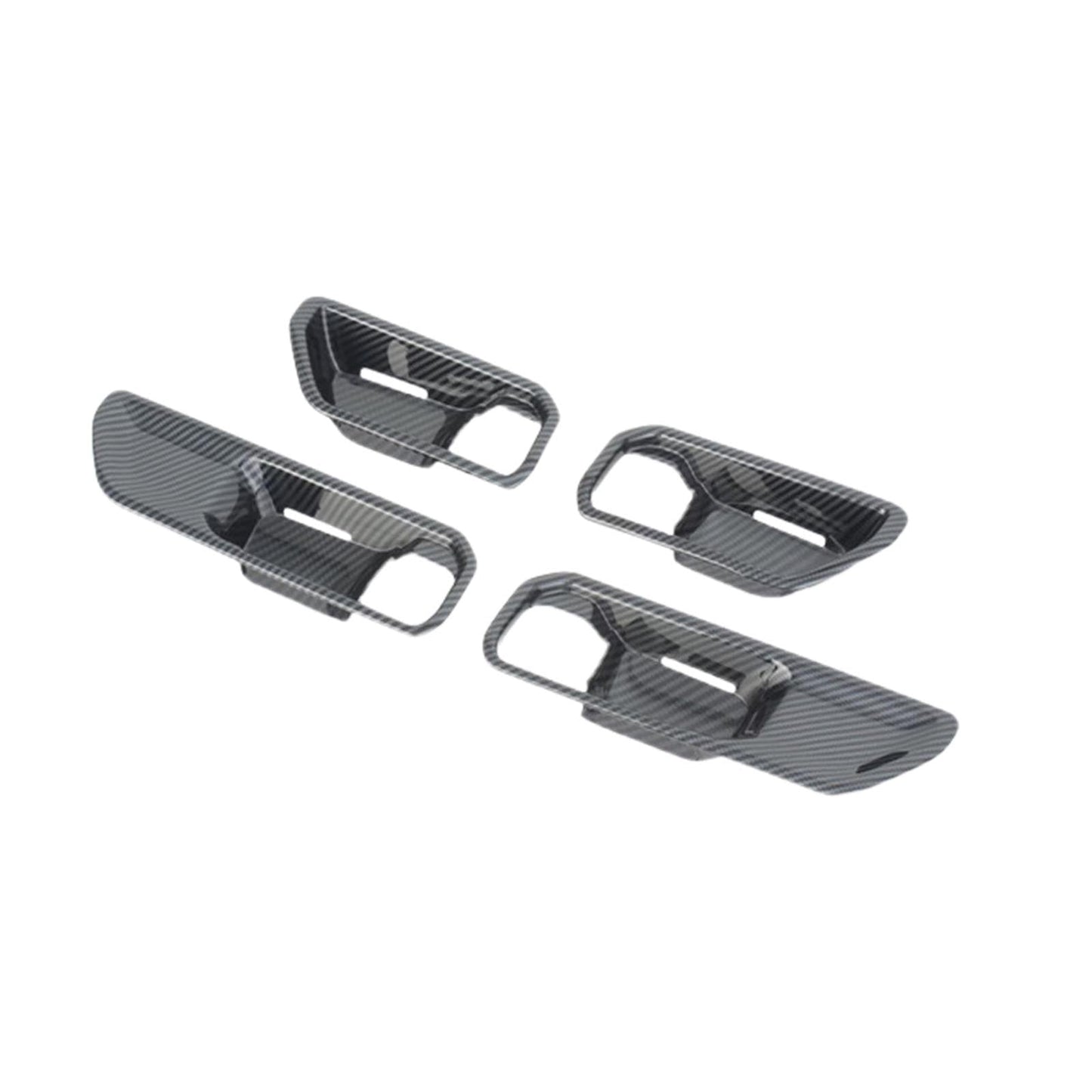 Carbon Inner Door Handle Bowl Cover Trim Suitable For Toyota Prado LC250 2024 - 2025 - Frazy's Auto Parts