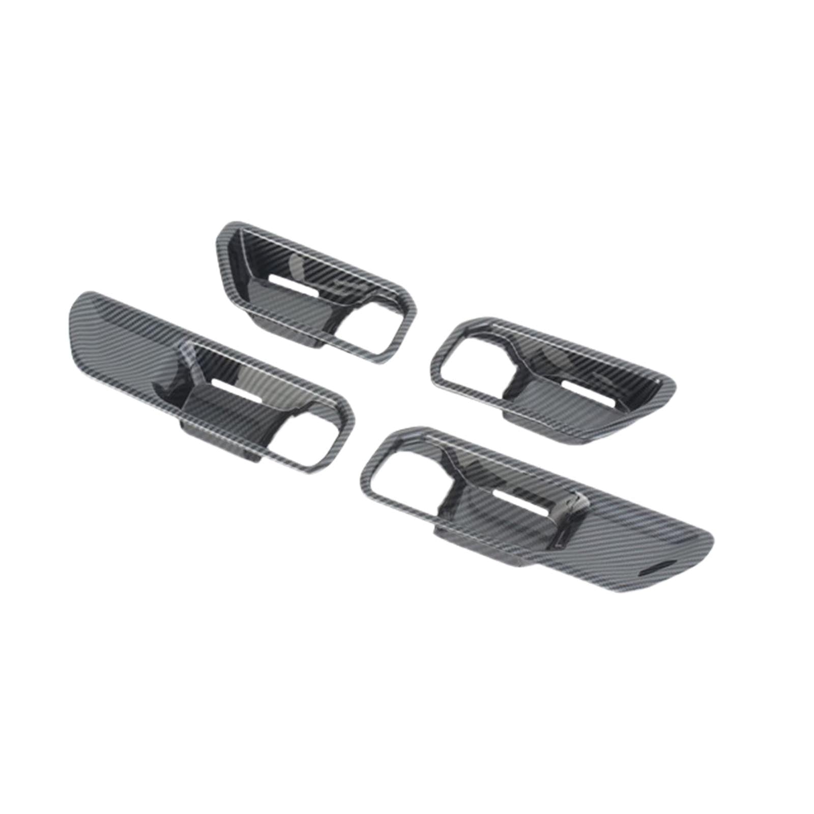 Carbon Inner Door Handle Bowl Cover Trim Suitable For Toyota Prado LC250 2024 - 2025 - Frazy's Auto Parts