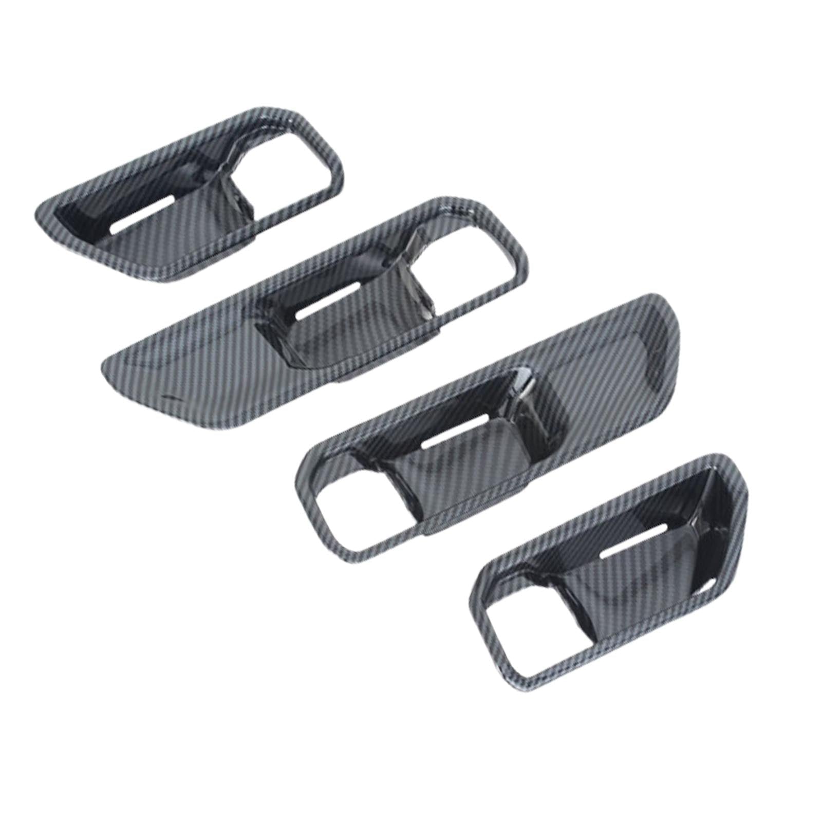 Carbon Inner Door Handle Bowl Cover Trim Suitable For Toyota Prado LC250 2024 - 2025 - Frazy's Auto Parts