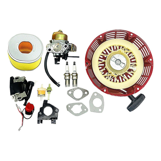 Carburetor, Ignition Coil, Spark Plug, and Air Filter Suitable For Honda GX340 / GX390 11HP or 13HP - Frazy's Auto Parts