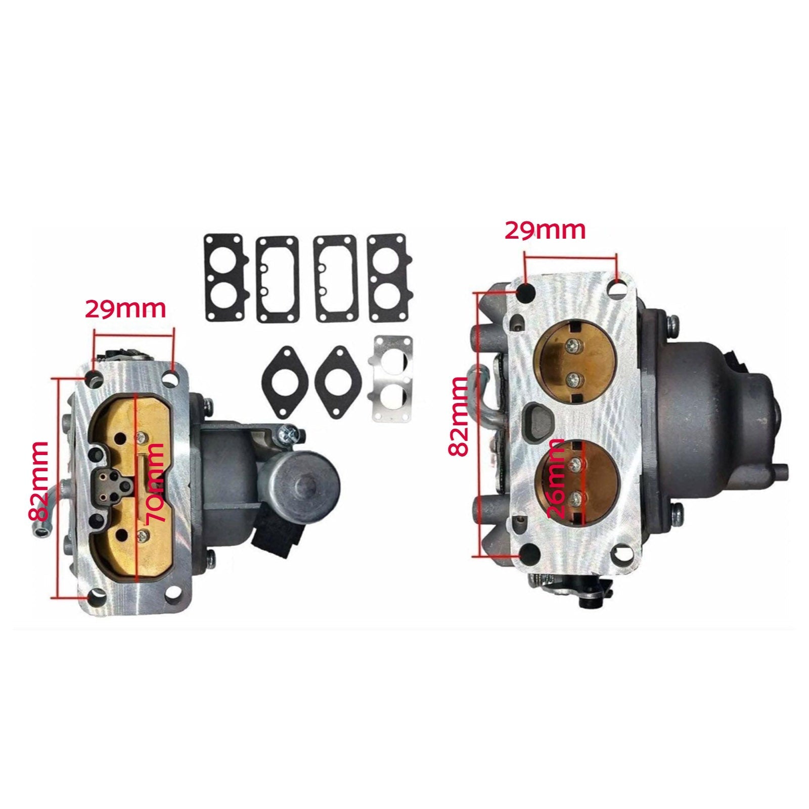 Carburetor Kit suitable for Kawasaki Engines Complete Carb Kit suitable for Kawasaki FH661V FH680V FX801V - Frazy's Auto Parts